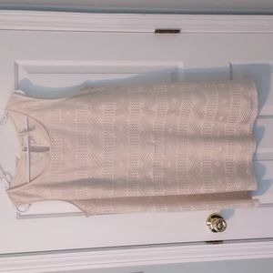 Ivory lace summer tank dress xxl juniors